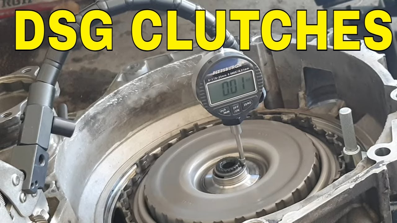 DSG CLUTCH PACK install in trans transmission