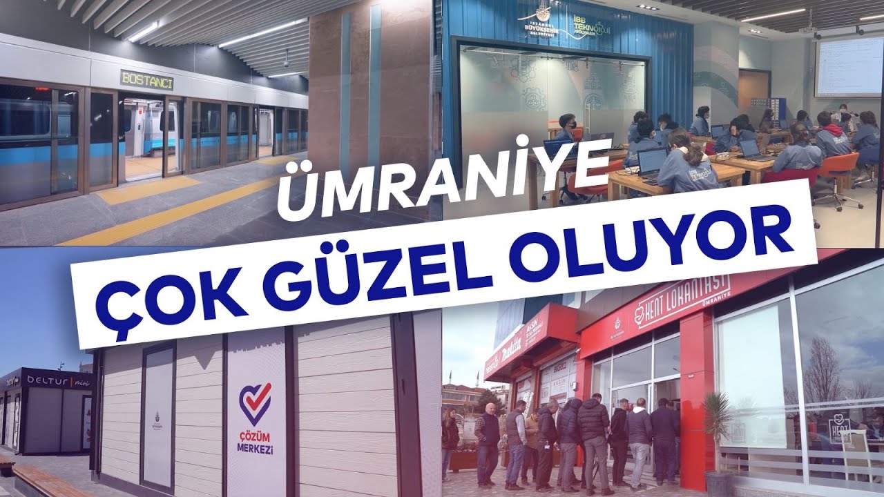 İBB ÜMRANİYE'DE NELER YAPTI, NELER YAPIYOR?