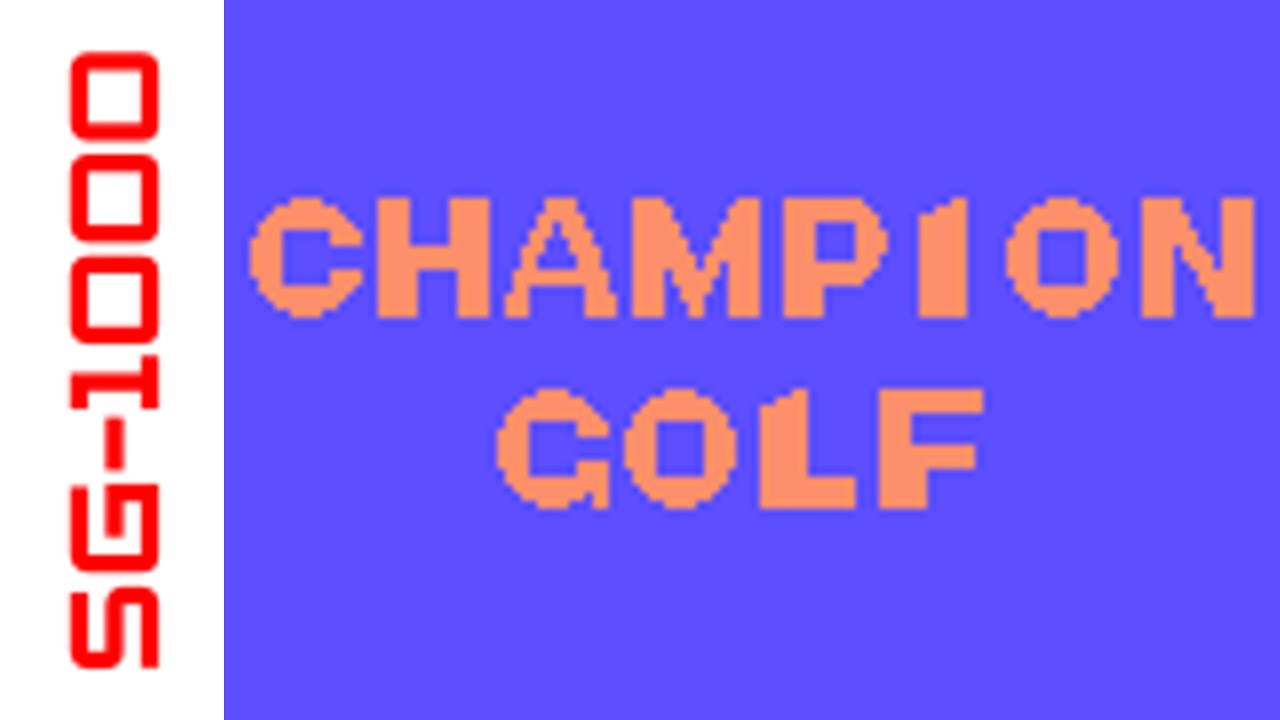 [SG-1000] Champion Golf (1983) Longplay