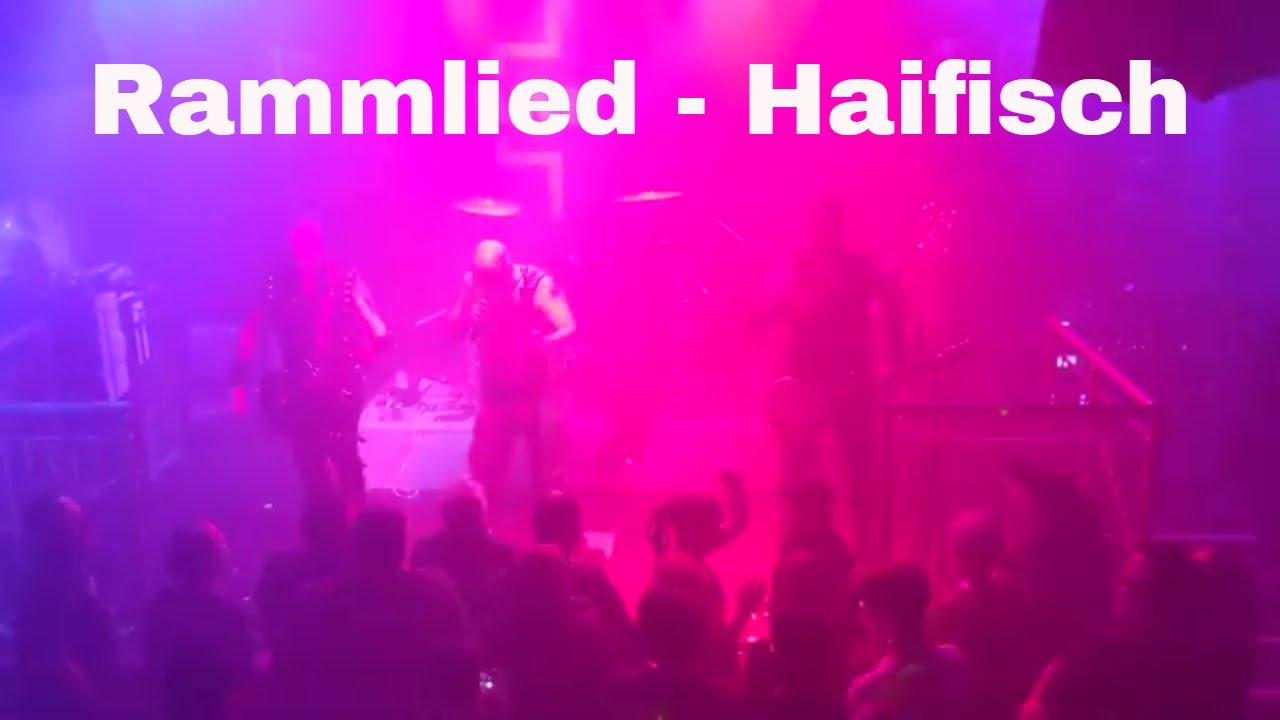 HAIFISCH - Rammlied live in Swindon UK No1 Rammstein Tribute Band