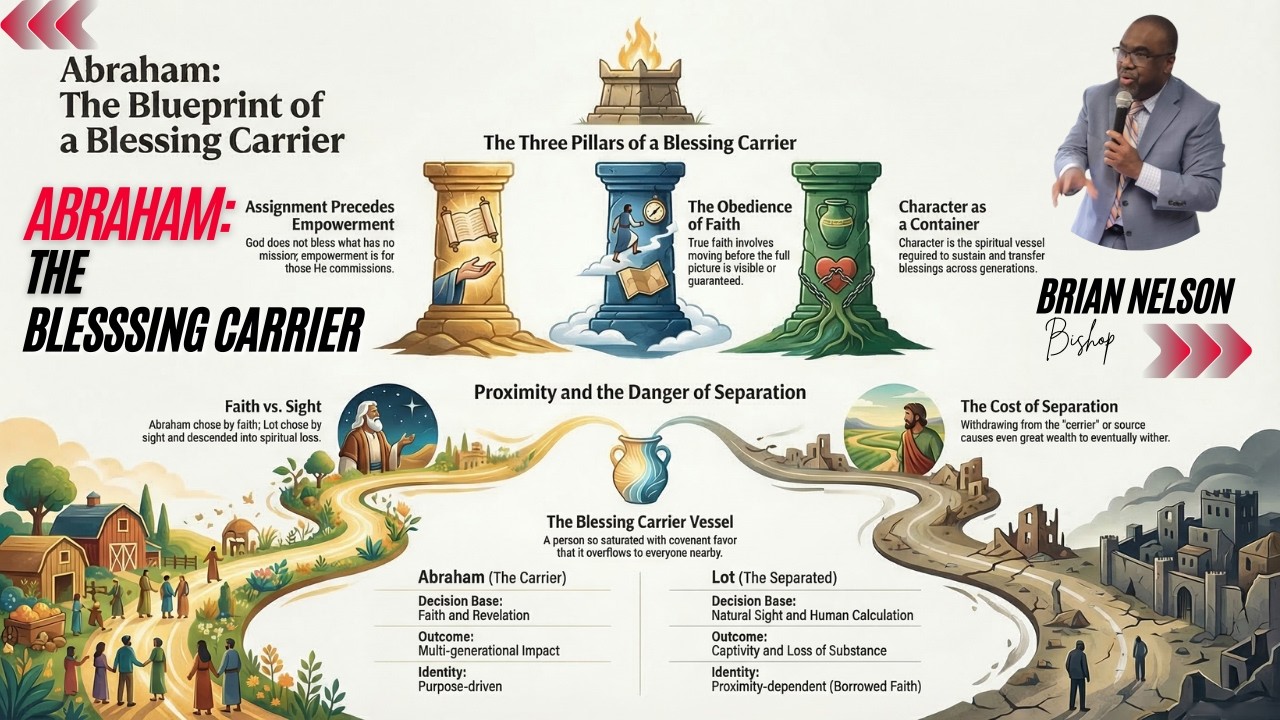 ABRAHAM - THE BLESSING CARRIER || BISHOP BRIAN NELSON || GLORY SERVICE || GRACE & FAVOUR MINISTRIES