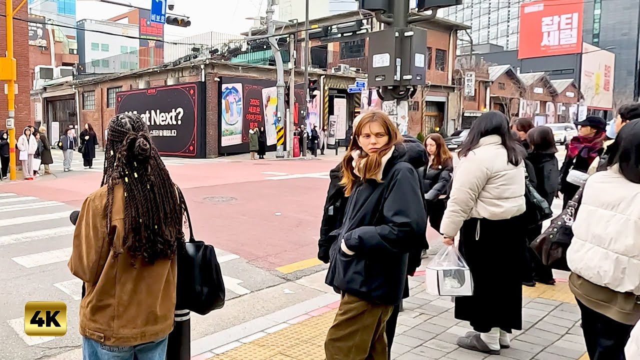 Seoul's Trendiest Seongsu Dong Korea - 4K HDR Walking Tour
