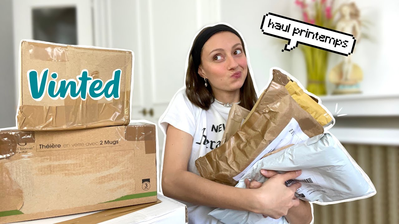 Je refais ma garde-robe 100% seconde main pour le printemps ! (HAUL VINTED)