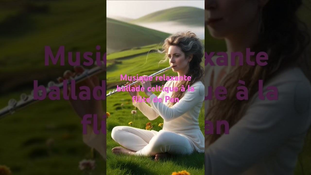 musique relaxante, ballade celtique &agrave; la fl&ucirc;te de Pan