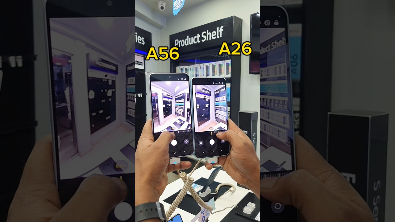 Samsung Galaxy A56 Vs Samsung Galaxy A26 Camera Zooming Test Results