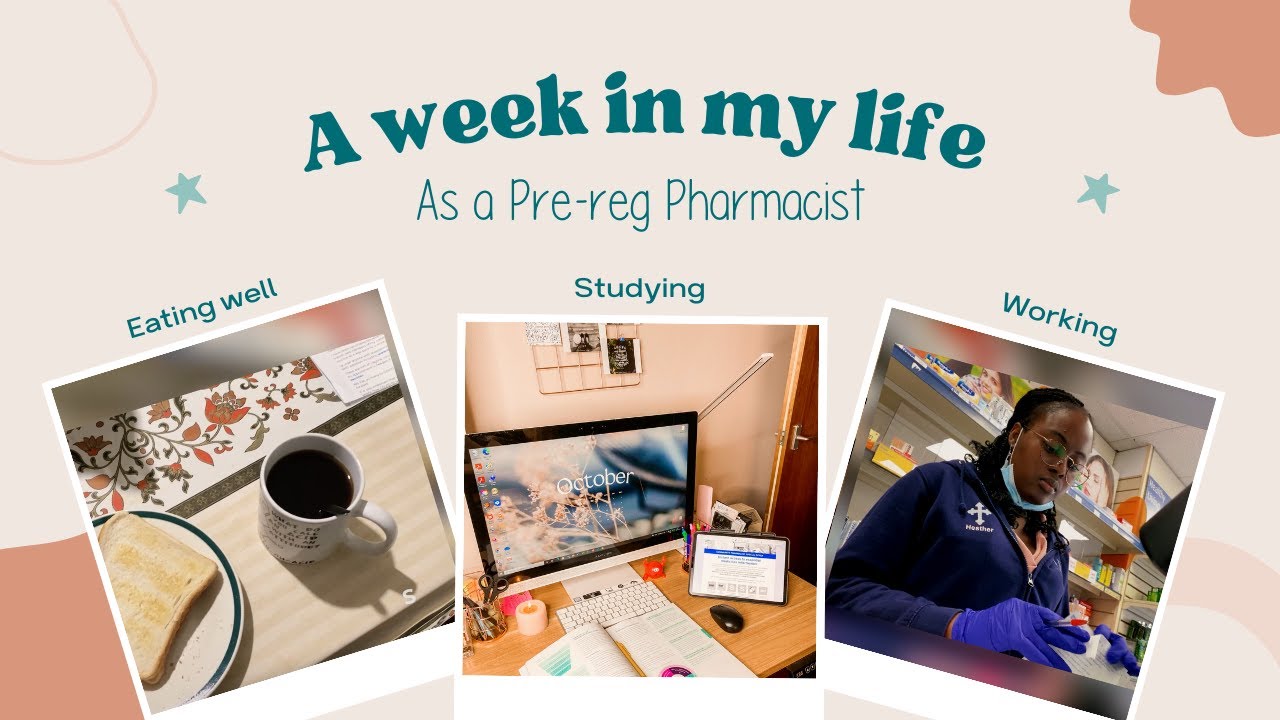A Week In My Life As A Pre-reg Pharmacist | Productive Vlog