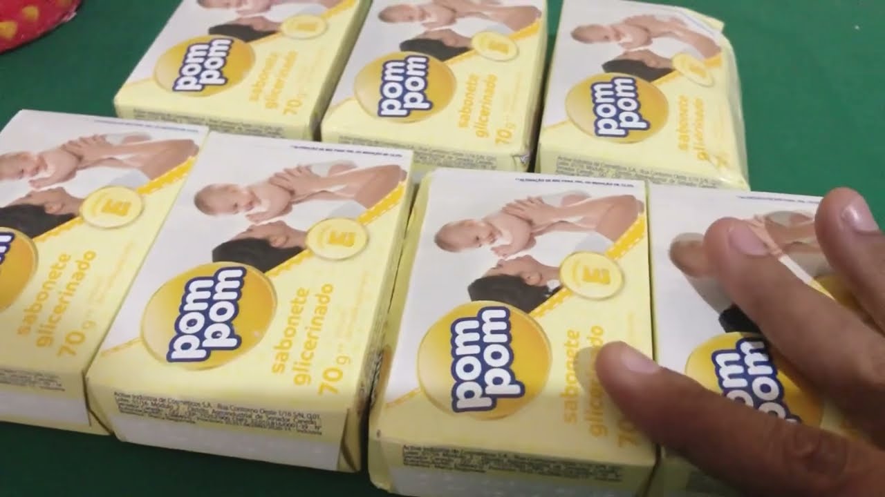 Comprinhas só de sabonetes