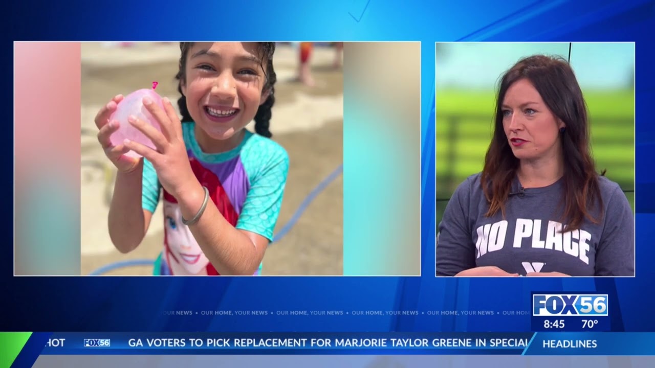 Stephanie Arnold talks YMCA Send a Kid to Camp with Paul and Krista on FOX 56 News