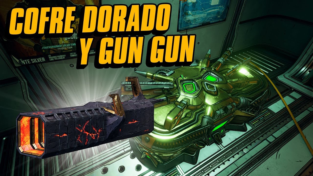 Probando el Cofre dorado y el Arma que suelta armas | Borderlands 3