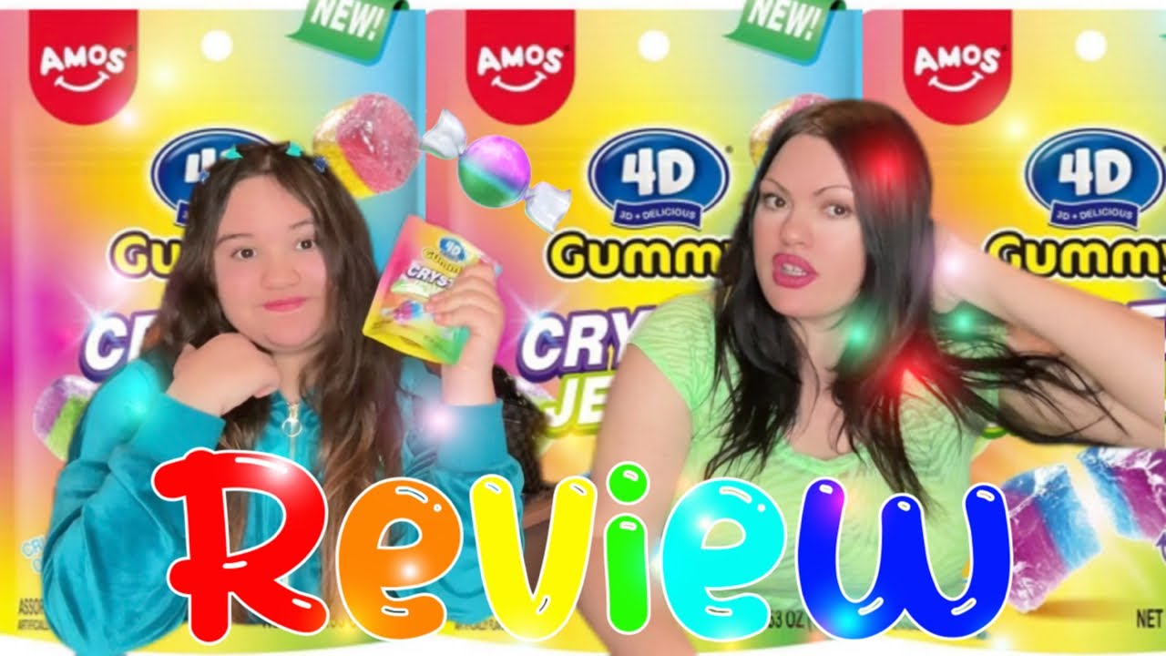AMOS 4D Crystal Candy Review 🍬 Is This Viral Candy Worth It?!