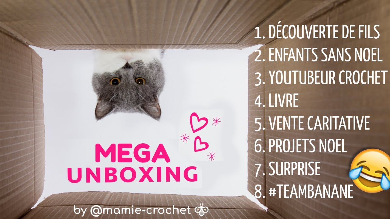 Découverte de nouveau fils, Blablas et Surprises ❤️❤️^^ tuto #mamiecrochet