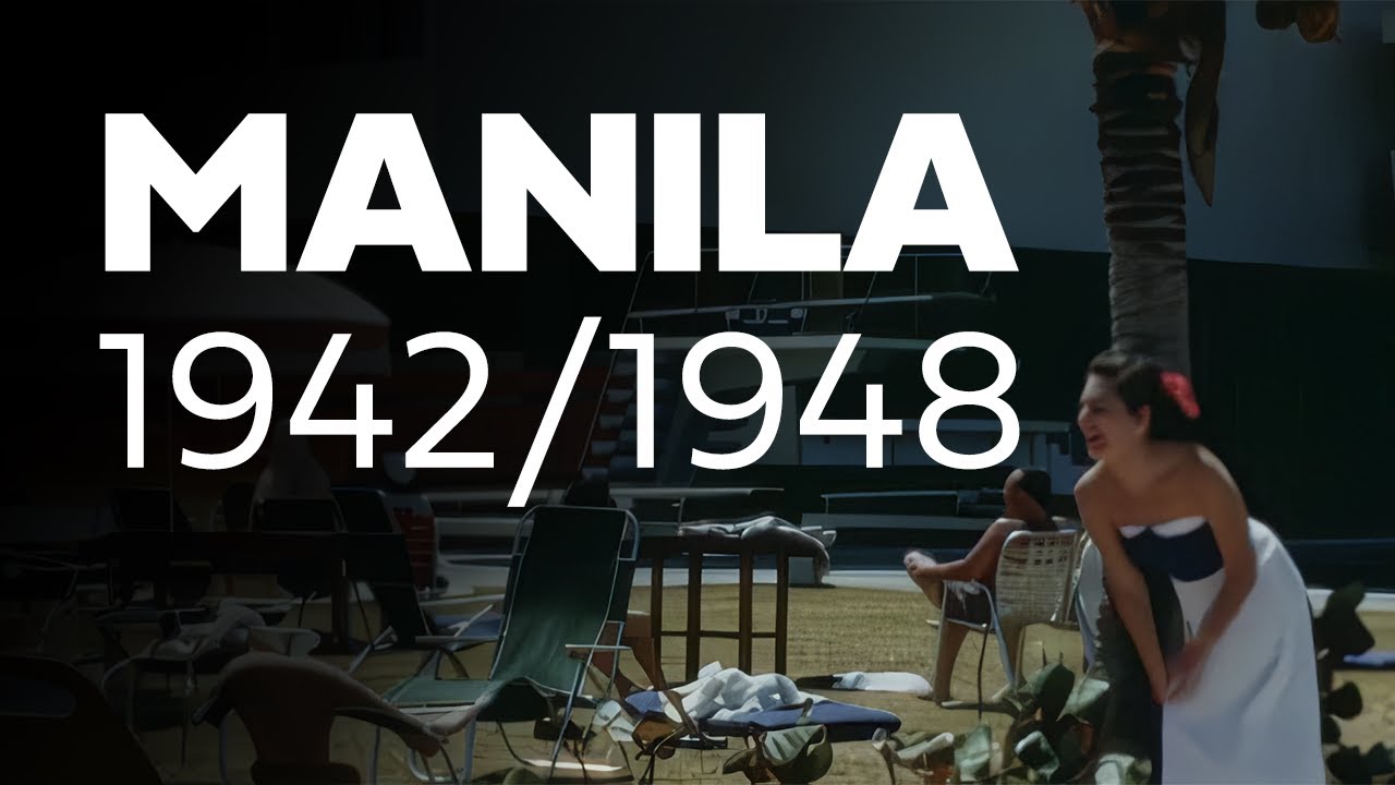 Capturing the Essence of Manila, Philippines: A Visual Journey 1942/1948