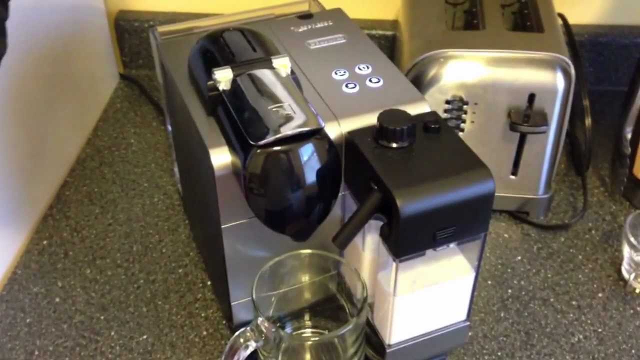 DeLonghi Nespresso Lattissima plus latte / cappuccino maker overview