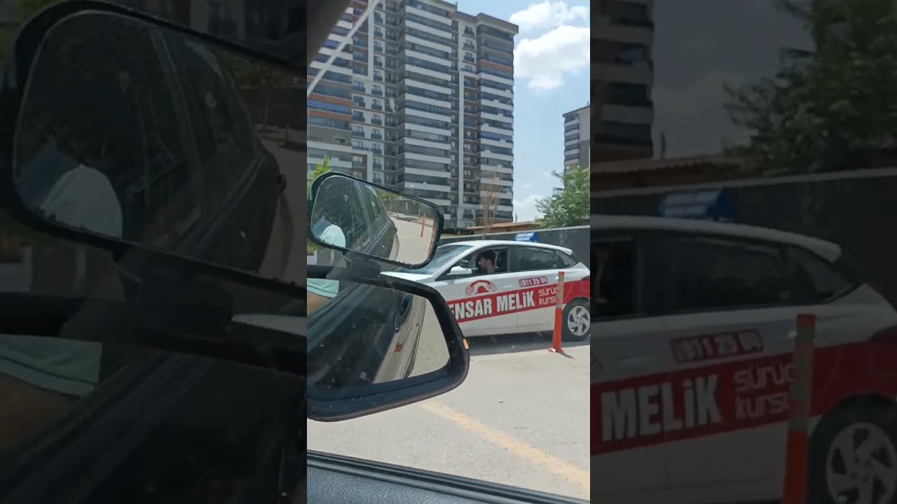 Ankara Keçiören Ovacık Direksiyon sınav parkuru Otomatik araç direksiyon eğitimi (Adayımız Beren)