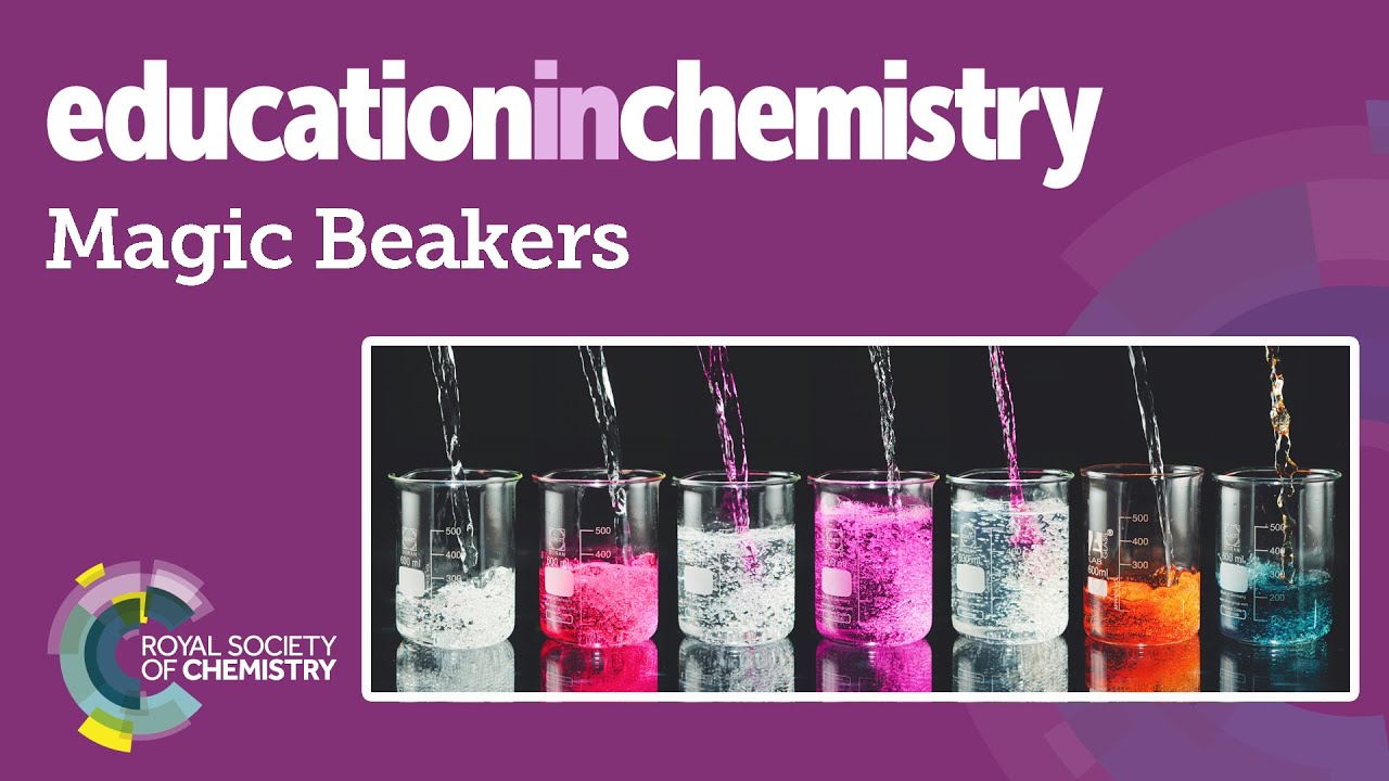 Magic beakers - chemistry colour change demonstration