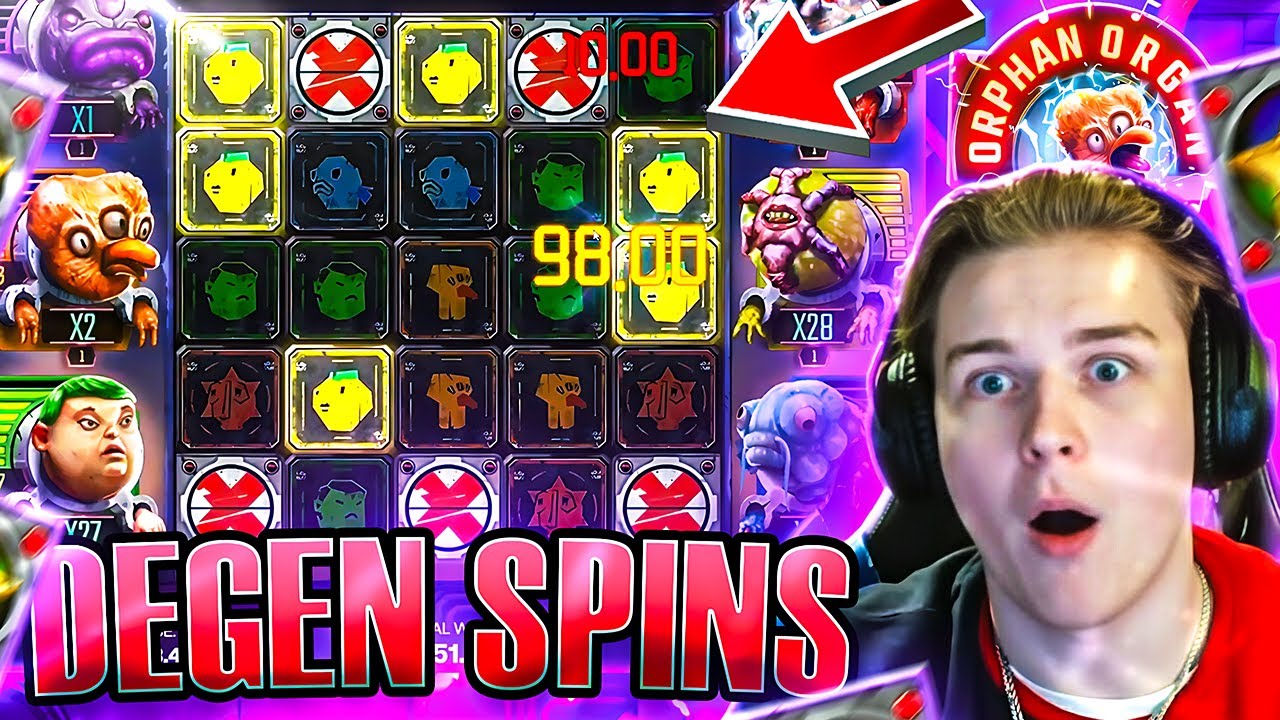 DEGEN SPINS on ORPHAN ORGAN&hellip; This Got OUT OF CONTROL!