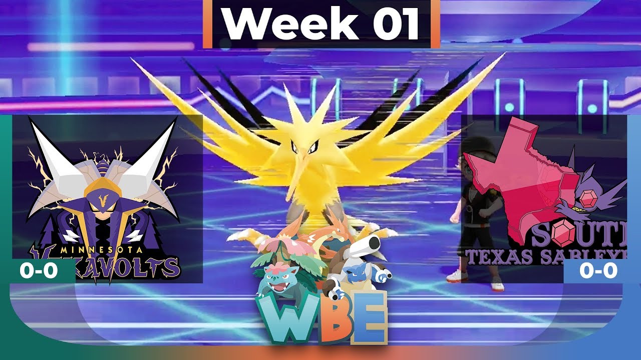 OUR FIRST LET'S GO BATTLE! Minnesota Vikavolts vs South Texas Sableyes! WBE Week 1 - Pokemon LGPE