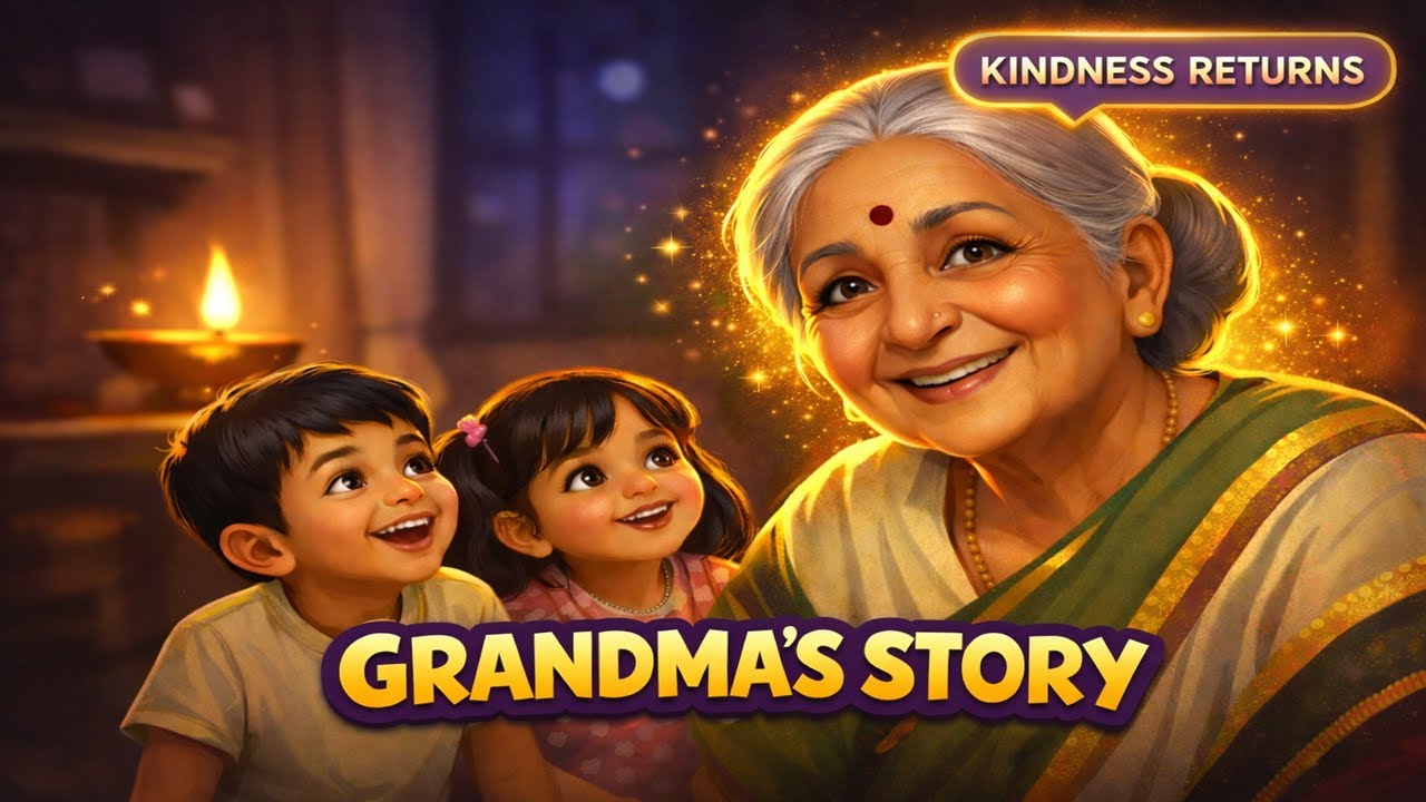 Kindness Always Returns | Grandma’s Golden Stories | Ep.1 | Bedtime Moral Story | FeelFramesStories