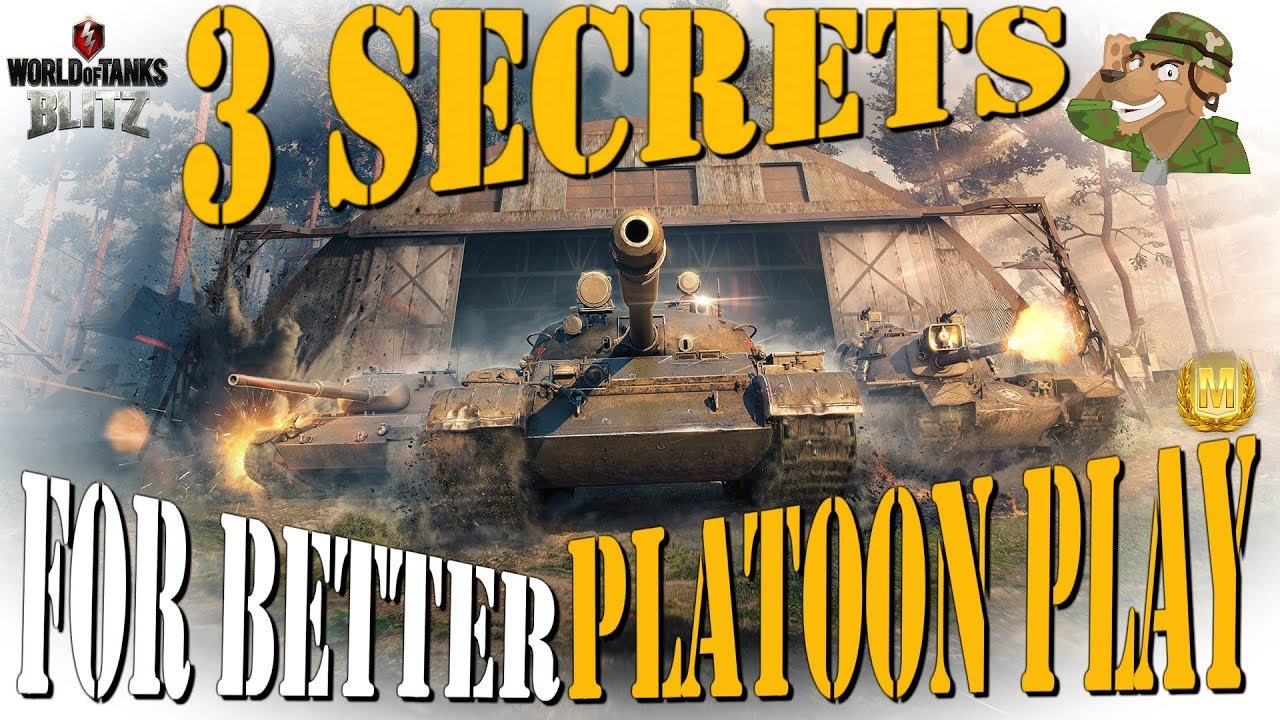 3 Secrets for Platoon Play | WoT Blitz
