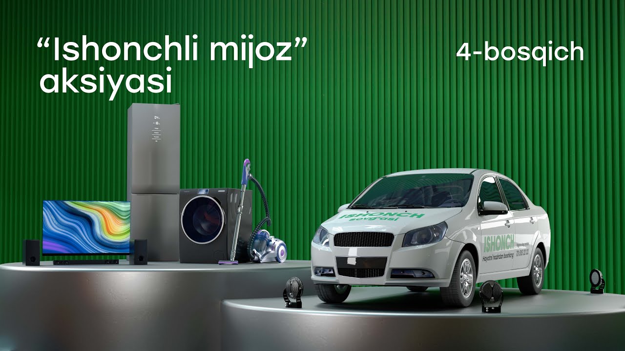 Ishonchli mijoz aksiyasi 4-bosqich JONLI EFIR