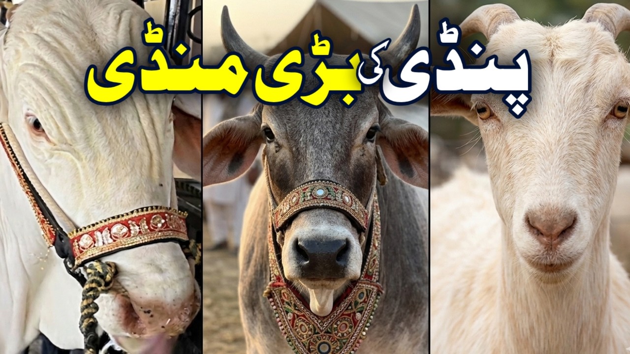 Biggest Bakra Mandi in Rawalpindi 2025 | Bhata Chowk Full Tour | Eid ul Adha Cattle Market