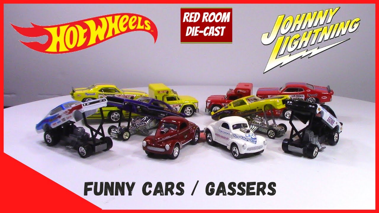 Funny Cars / Gassers -  HOT WHEELS - JOHNNY LIGHTNING - [Showcase 1/64]
