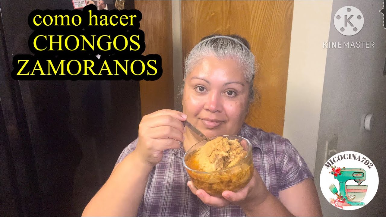 COMO HACER LOS CHONGOS ZAMORANOS