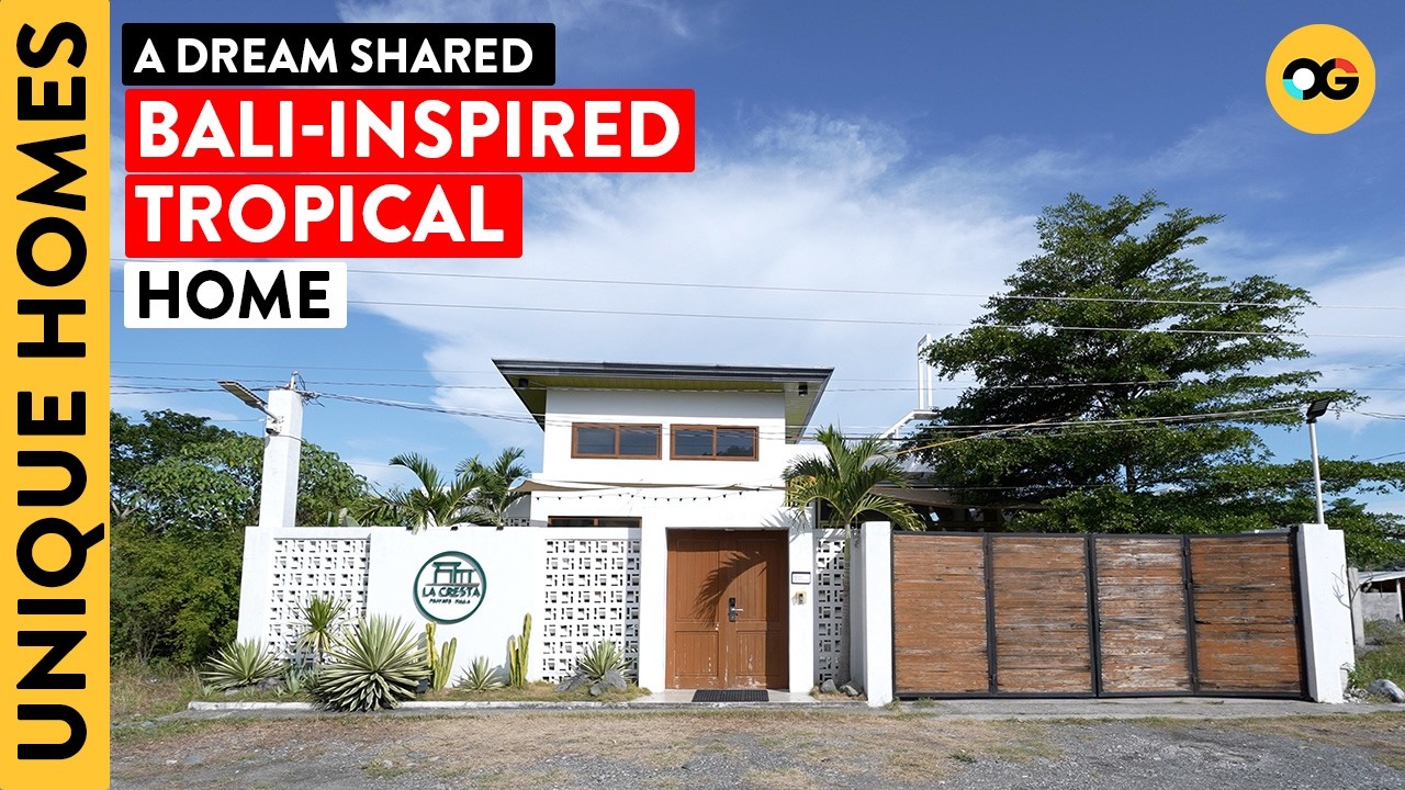 Inside a Family's Bali-Inspired Tropical Villa in Ifugao Built with Gratitude