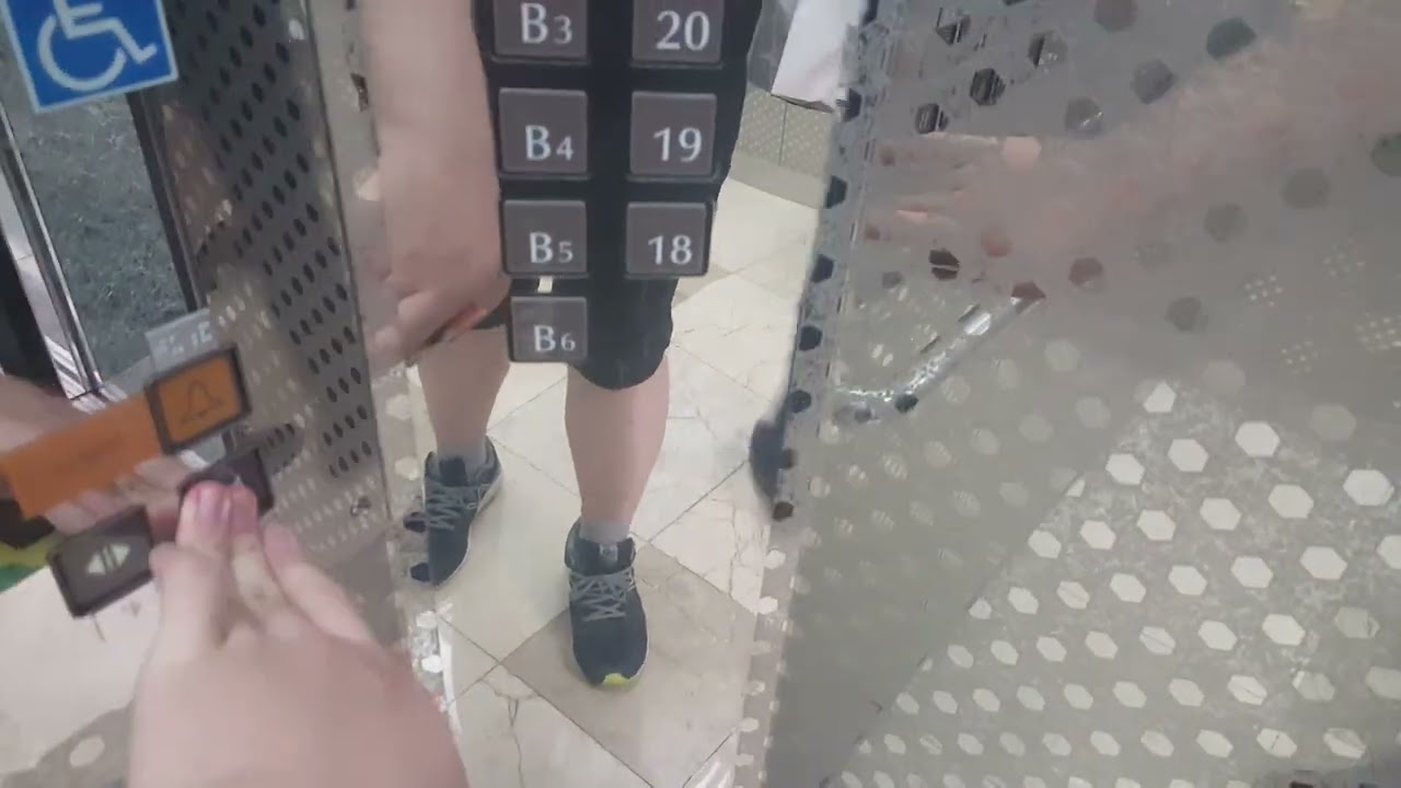 대구 반월당역 삼성생명빌딩(반달스퀘어) B6~1,15~26층 운행용 교체(대차)전 후지테크엘리베이터 탑사기(2017.05.25 촬영)