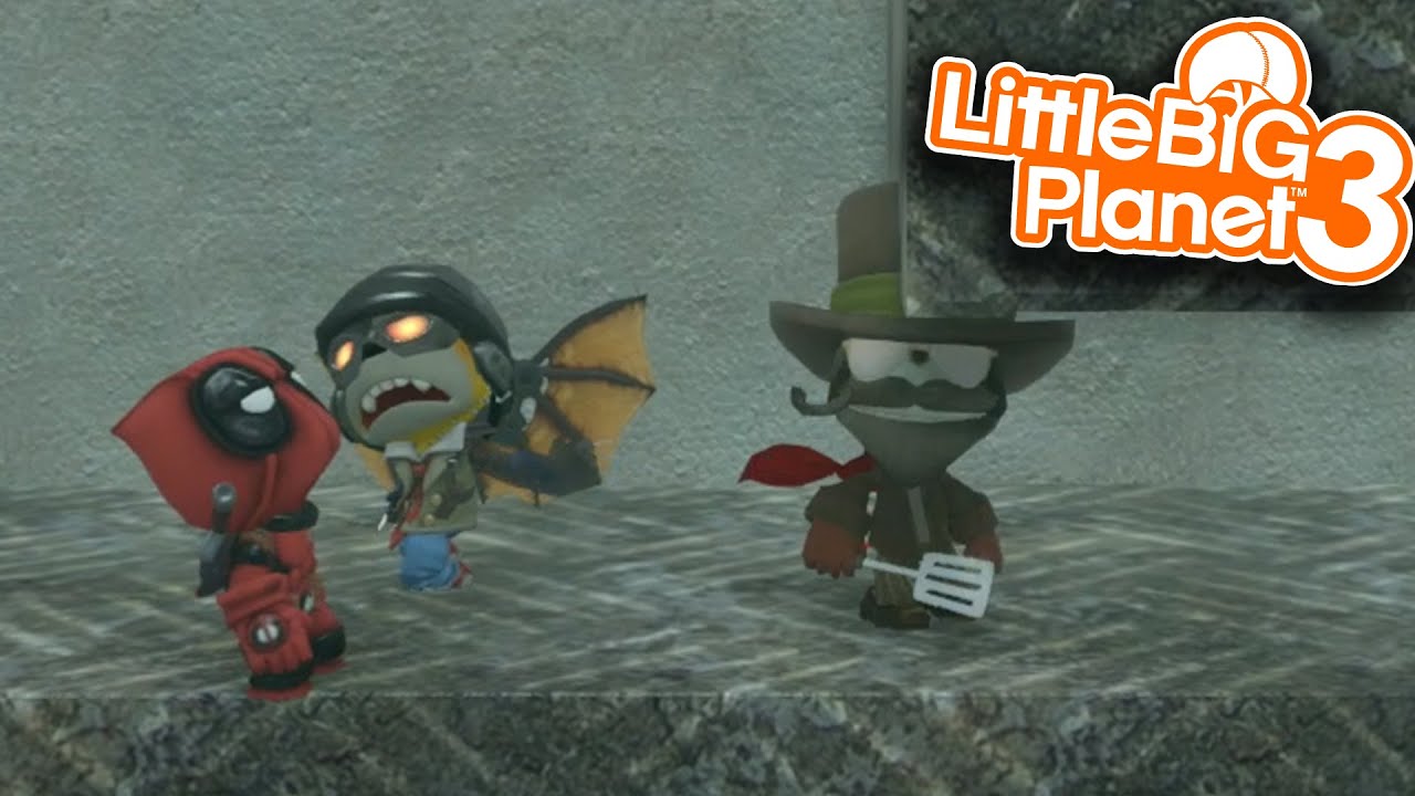 НЕ ЗАХОДИТЕ В ПЕЩЕРУ | Многопользовательская игра Little Big Planet 3 (PS4)