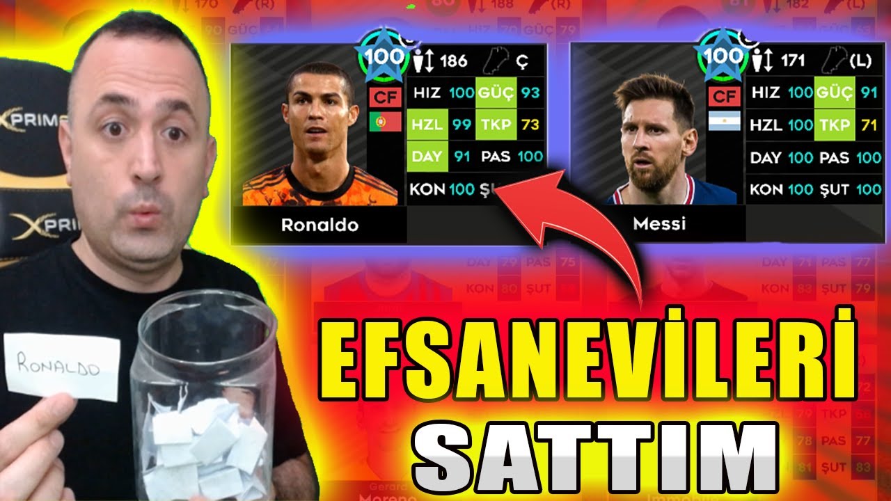DLS 22 - EFSANEVİ OYUNCULARI SATTIM - DREAM LEAGUE SOCCER 2022