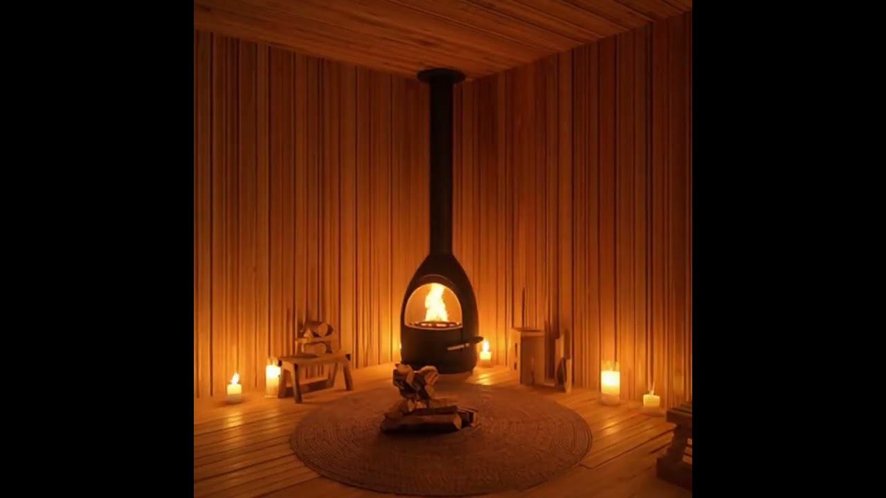 Relajación Profunda | Sonido de Fuego para Dormir y Calmar la Mente 🔥  Fogón Cálido