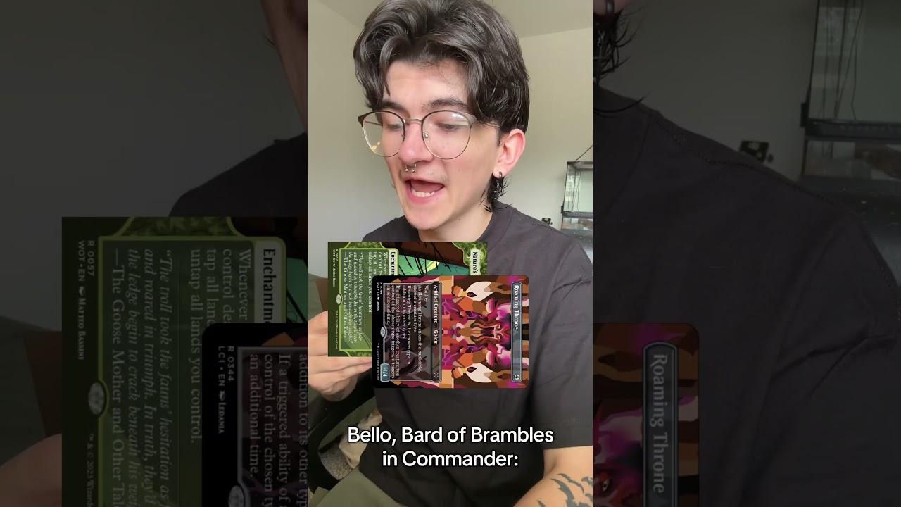 Bello, Bard of Brambles in Commander! #mtg #mtgcommander #mtgarena #commander #edh #tcg #mtga #cards