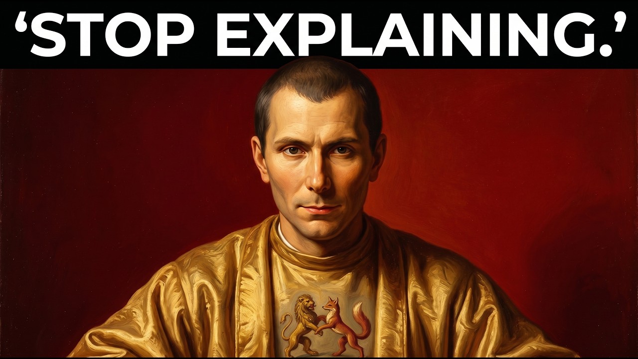 Never Explain Yourself – 7 Ruthless Lessons from Machiavelli