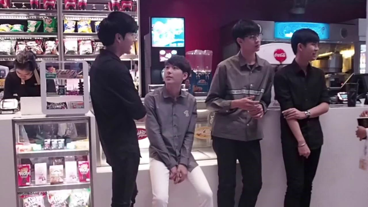 มาร์คมีน เวลาเค้าคุยกันมุมนี้มันก็จะมุ้งมิ้งหน่อย 20180116
