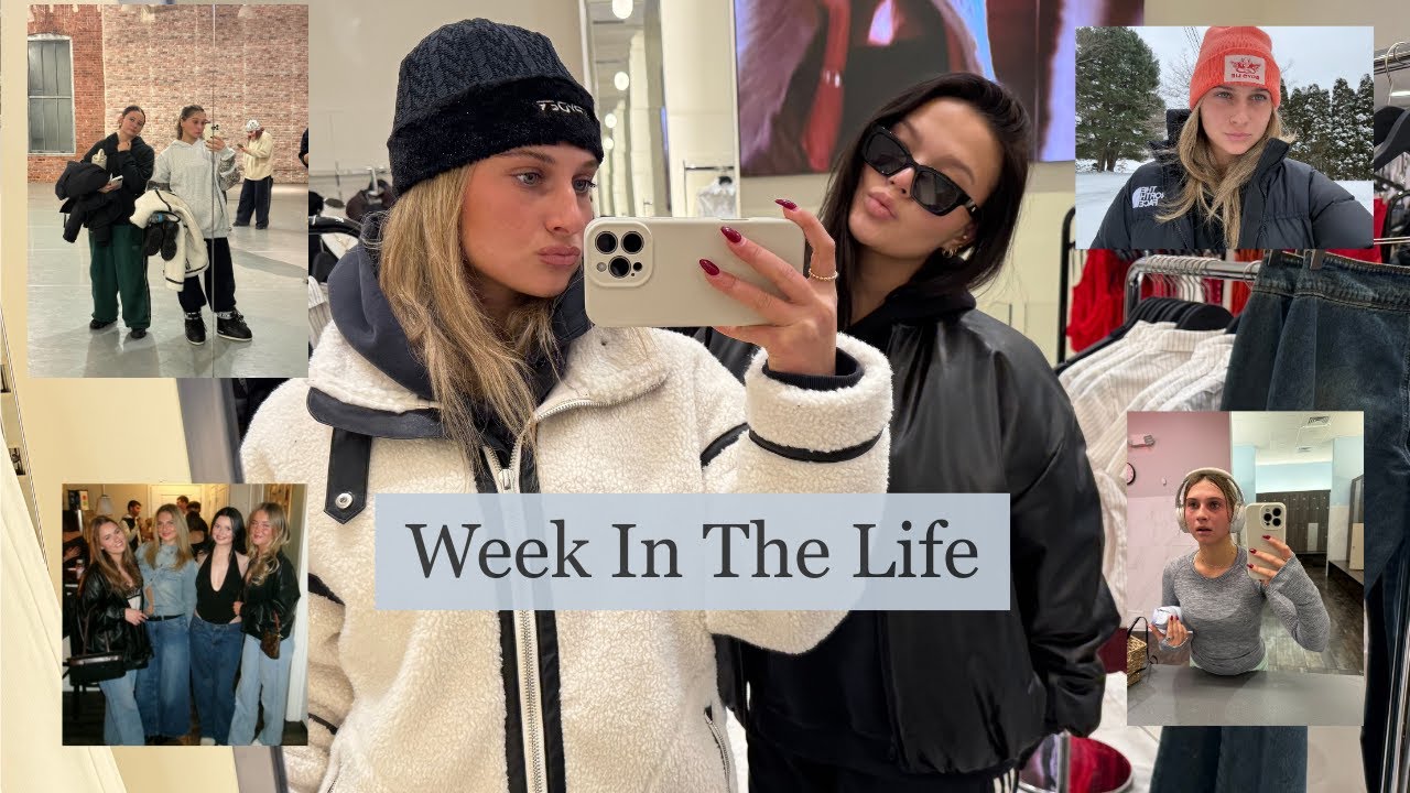 Week In The Life: Snow Day, City, Classes, & Chit Chats