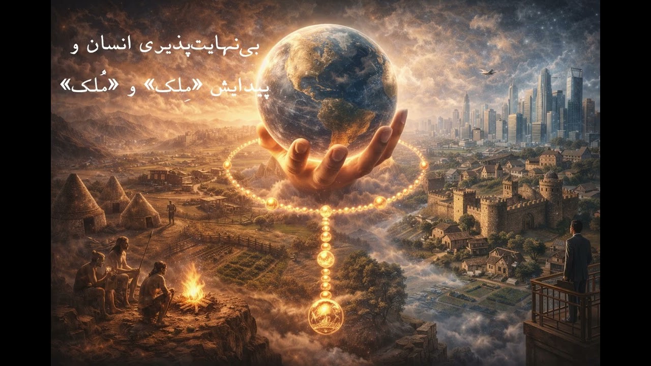 ۴۹ - بی‌نهایت‌پذیری انسان و پیدایش «مِلک» و «مُلک