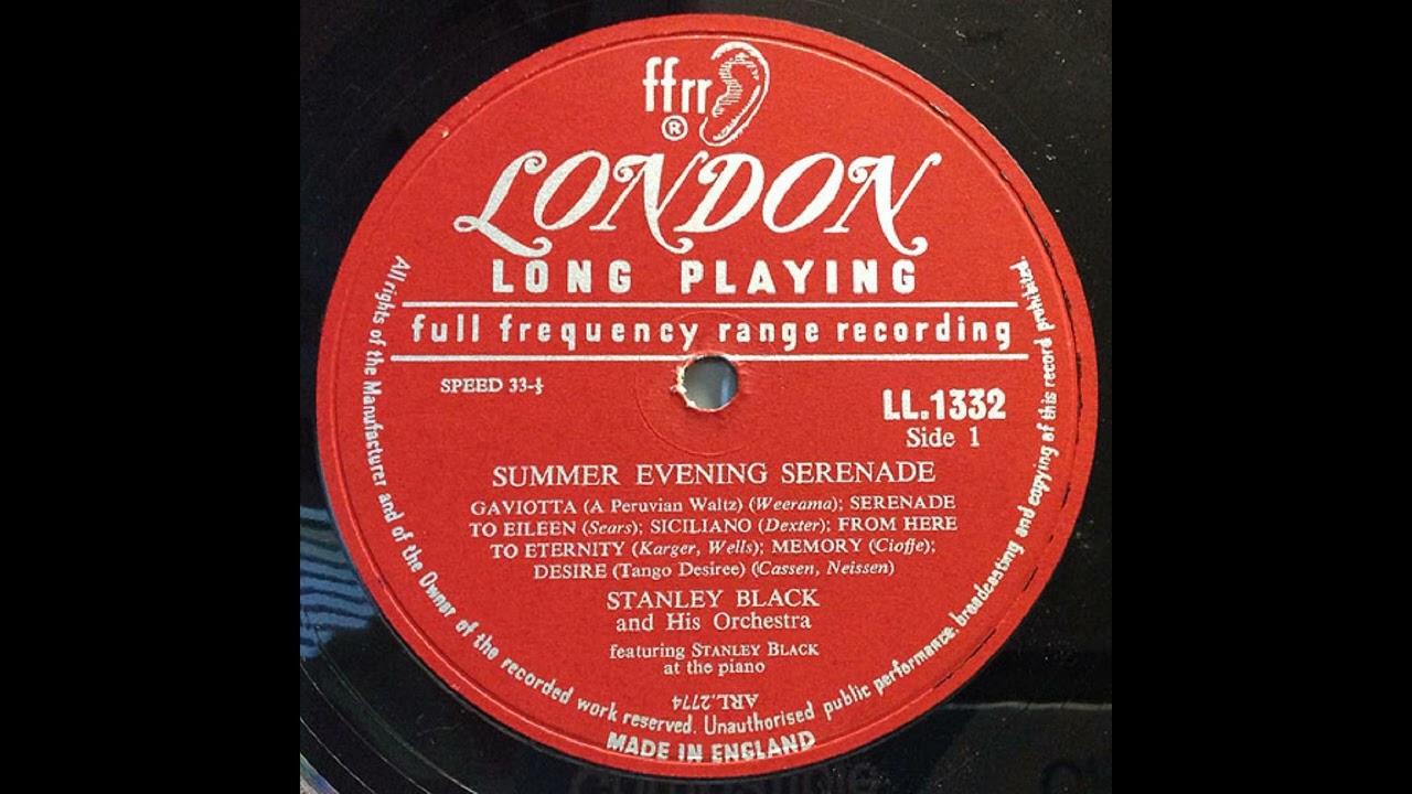 DESIRE-Tango Desiree (Niessen/Kassner) Stanley Black and his Orchestra
