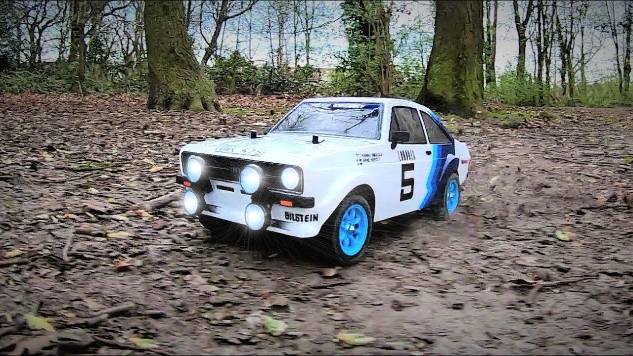 Tamiya MF01X Ford Escort Mk2. Первый запуск... Не очень удачный!
