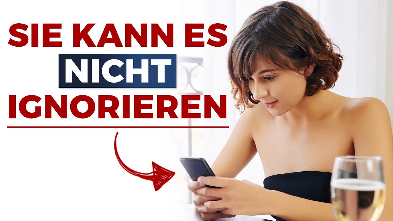So verleitest du Frauen dazu, zurück zu schreiben (Sie RENNT dir hinterher!)