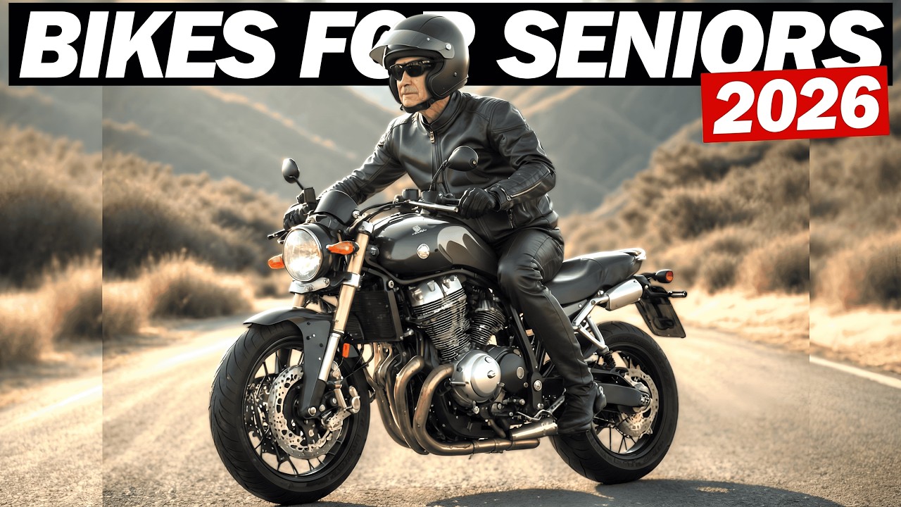 Top 7 Lightweight Motorcycles For Seniors 2026