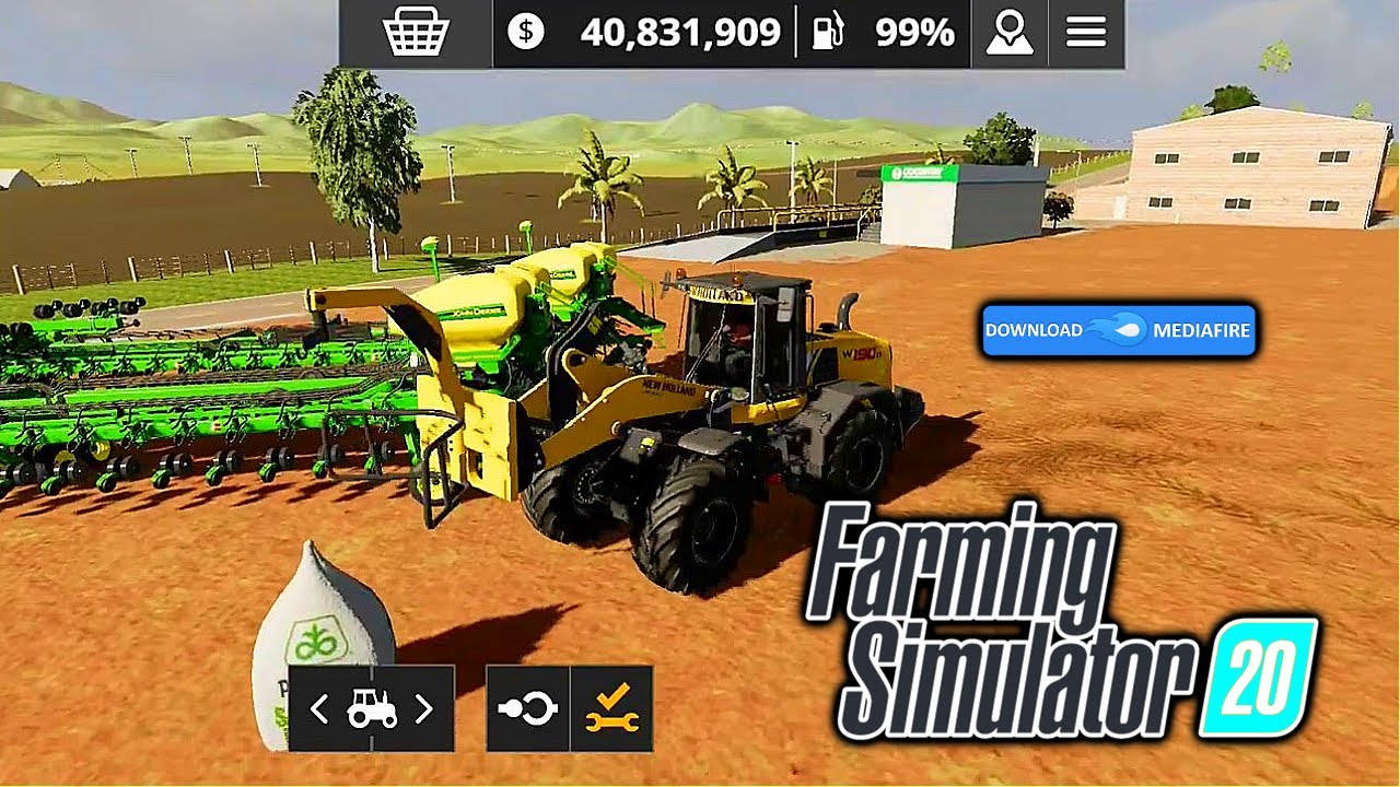 FS20 Novo Apk Mapa Sul do Brasil com Muitos MODS BR Focado em Caminh&otilde;es, com Passarinhos e Animais