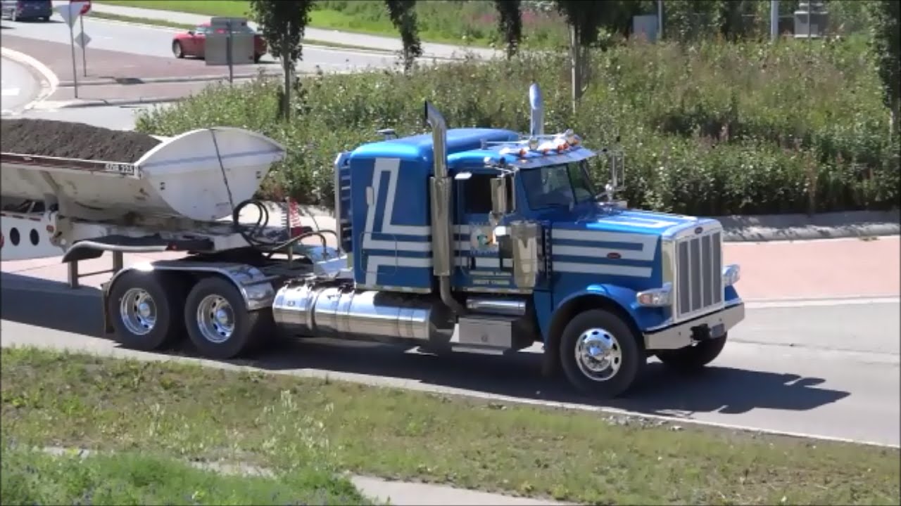 New Peterbilt 389 Ride Along