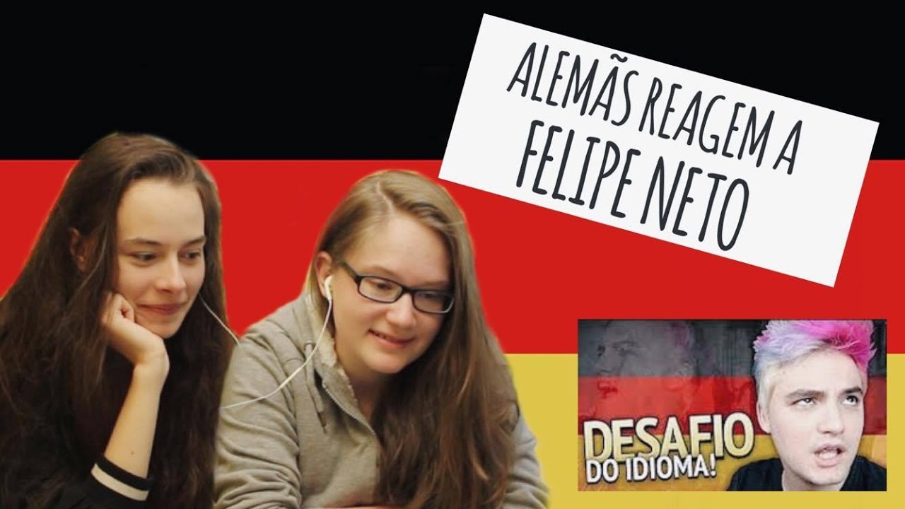 ALEMÃS REAGEM A FELIPE NETO FALANDO EM ALEMÃO