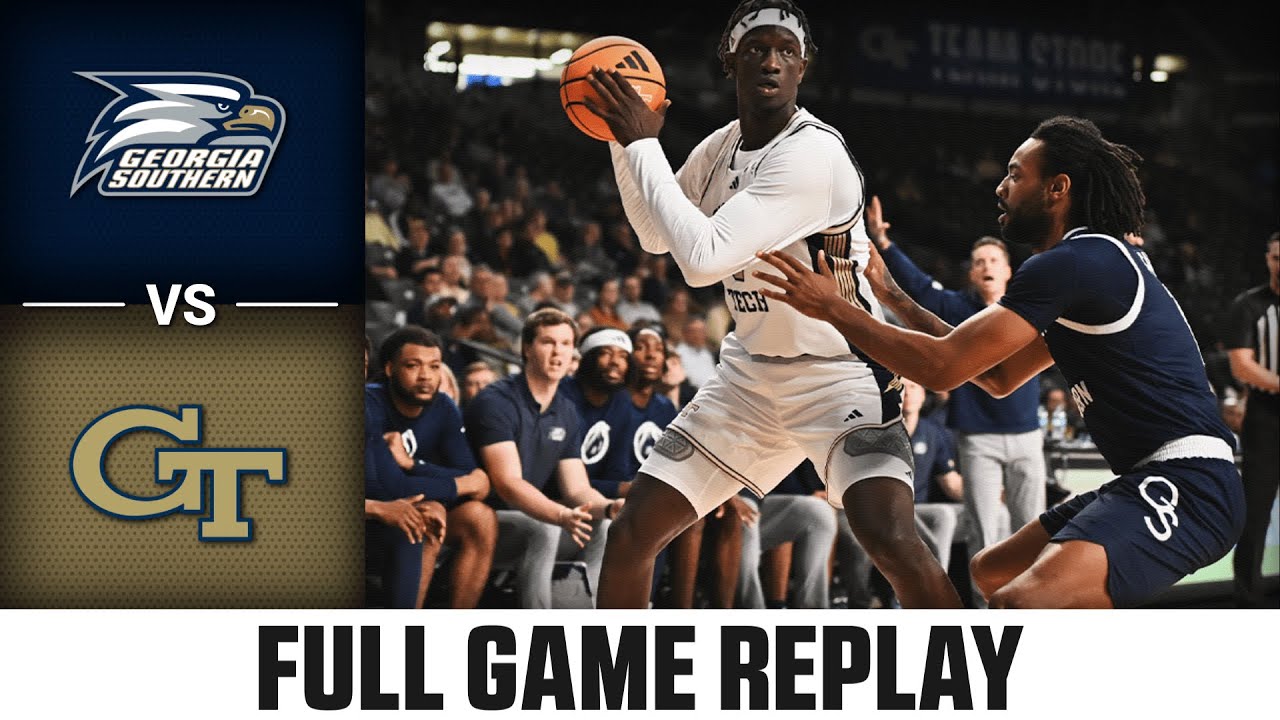 Georgia Southern vs Georgia Tech Full Game Replay | 2025-26 ACC Men's Basketball