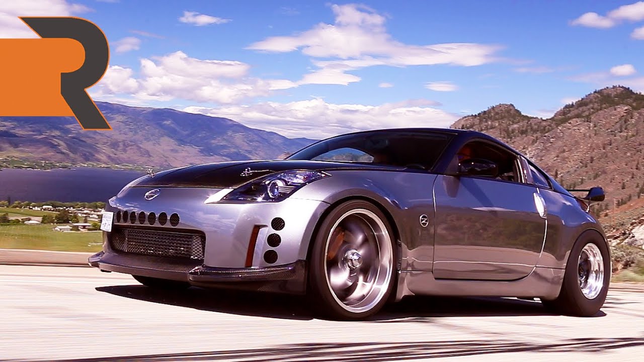 Rowdy 950 HP Twin Turbo Nissan 350Z on Pump Gas!