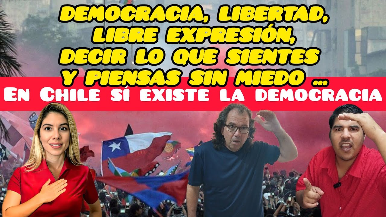 EN CUBA NO HAY DEMOCRACIA,EN CHILE EXISTE LA DEMOCRACIA...@NaurisVlogs