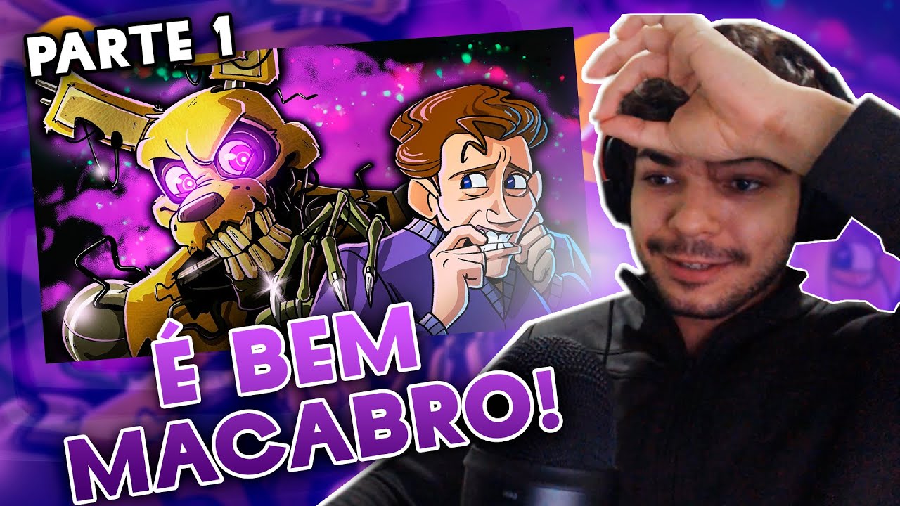 (ELE EXPLICOU TUDO!)  REACT O Documentário de Five Nights at Freddy's.