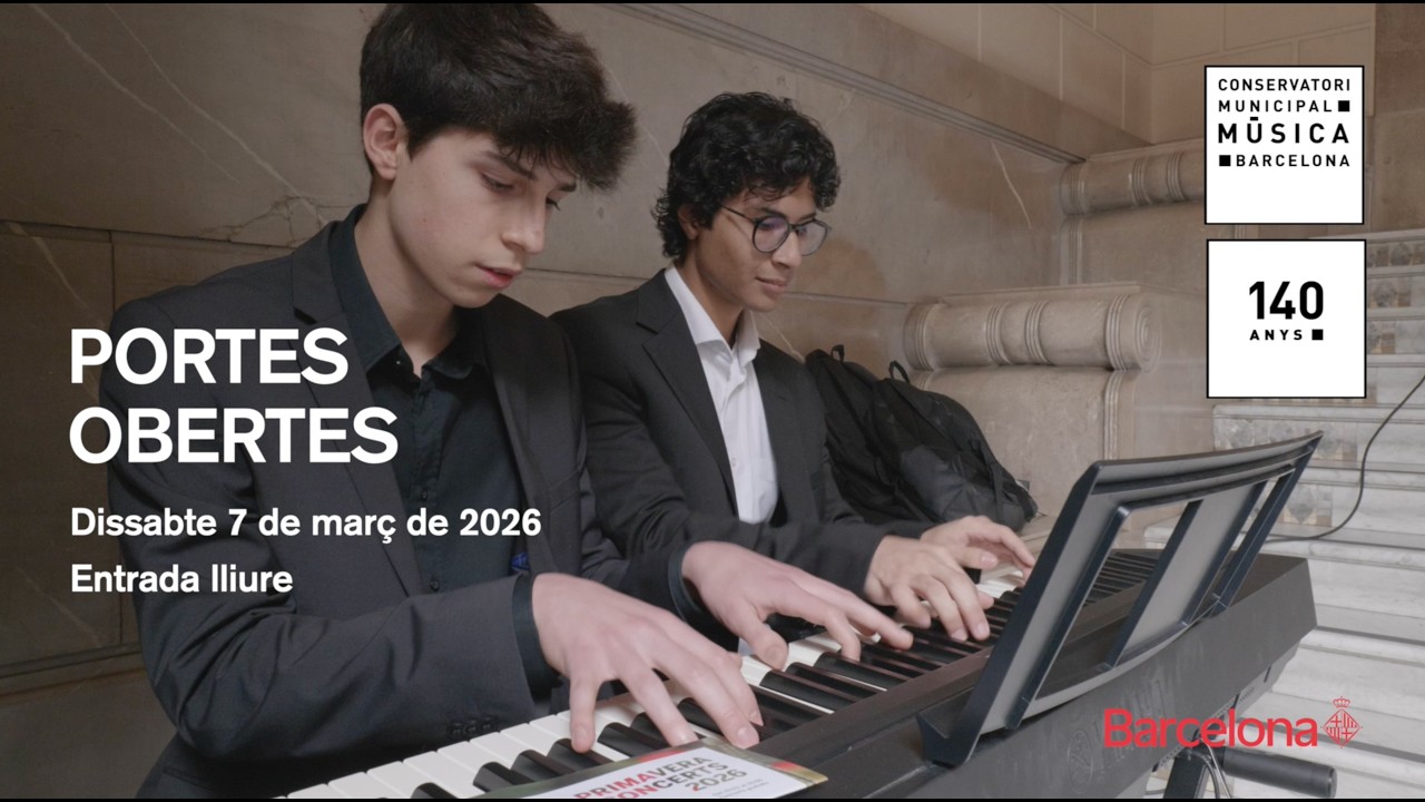 Portes obertes 26 Conservatori Música Barcelona