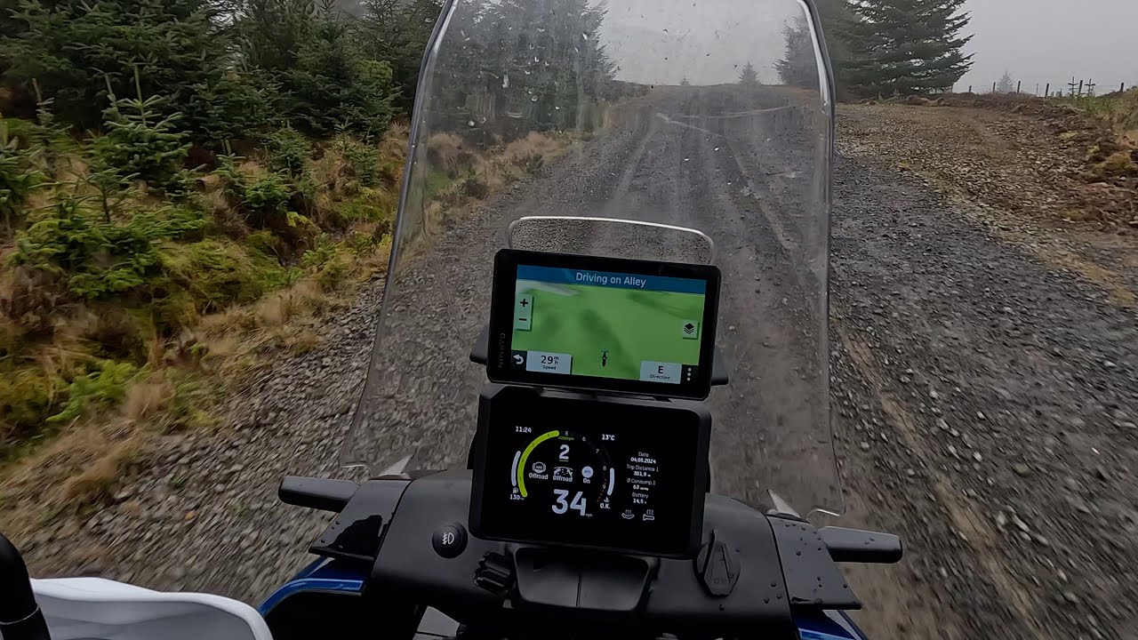 Husqvarna Norden 901 Expedition - Kielder forest Drive full length